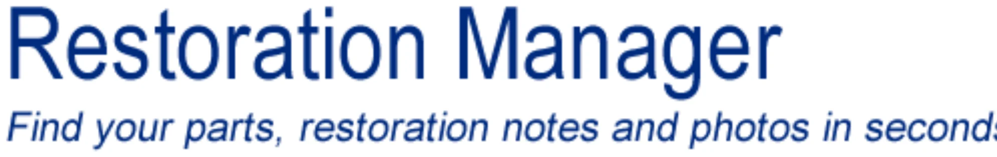 Restoration Manager logo