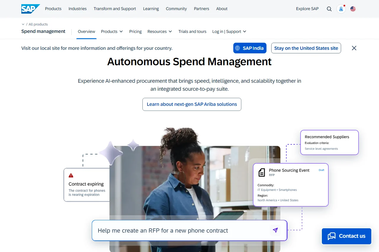 SAP Ariba screenshot