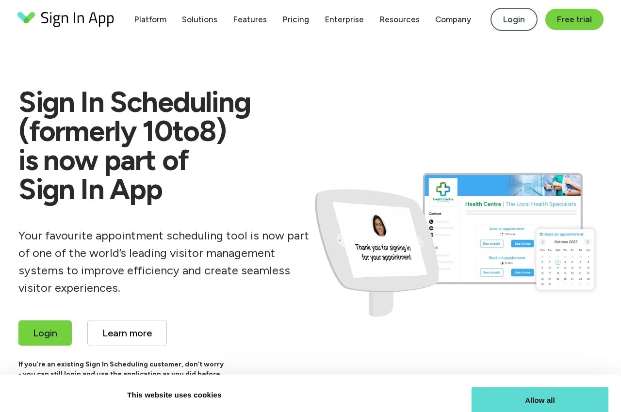 10to8 screenshot