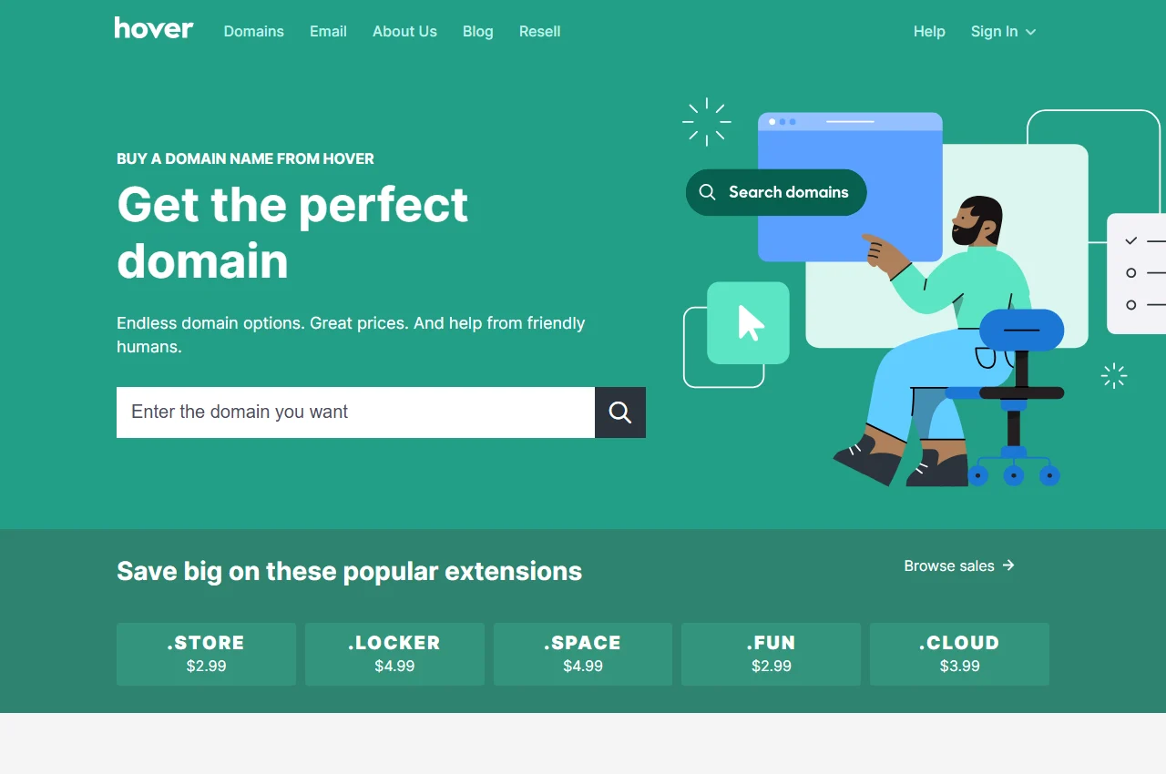 Hover screenshot