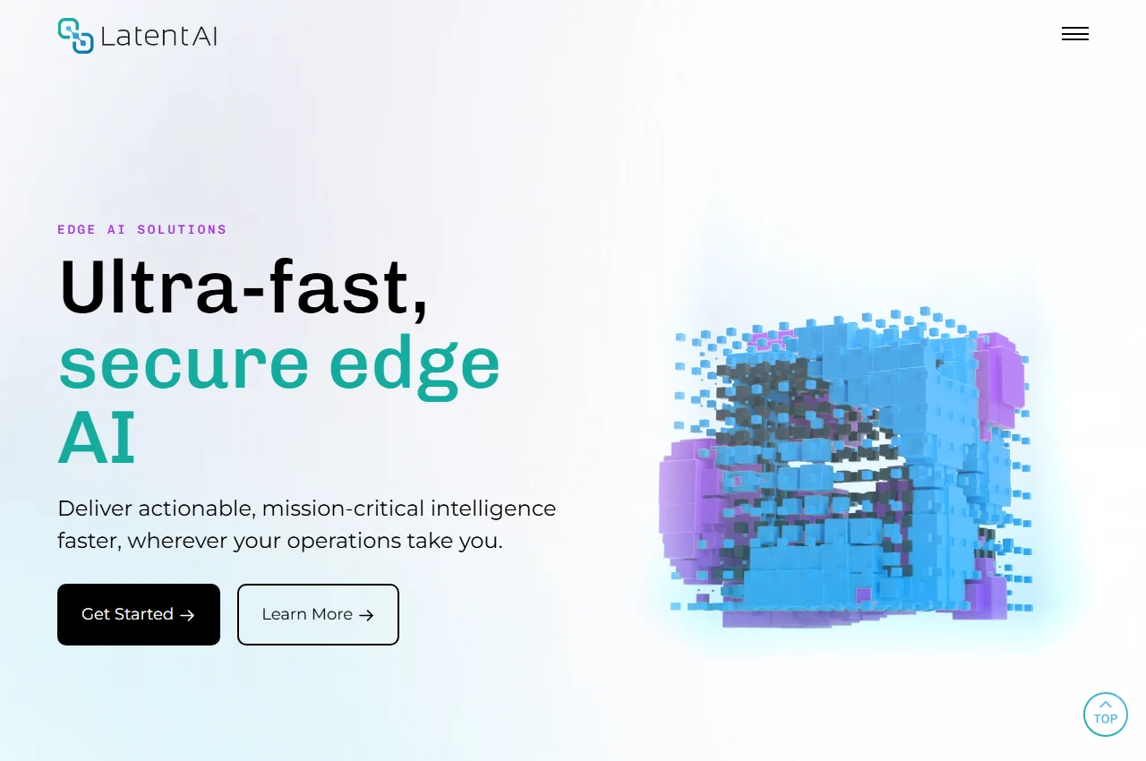 Latent AI screenshot