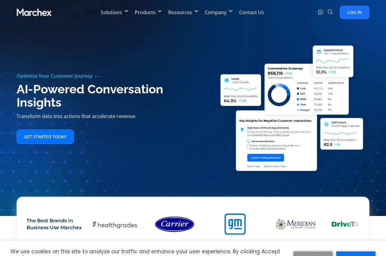 Marchex screenshot