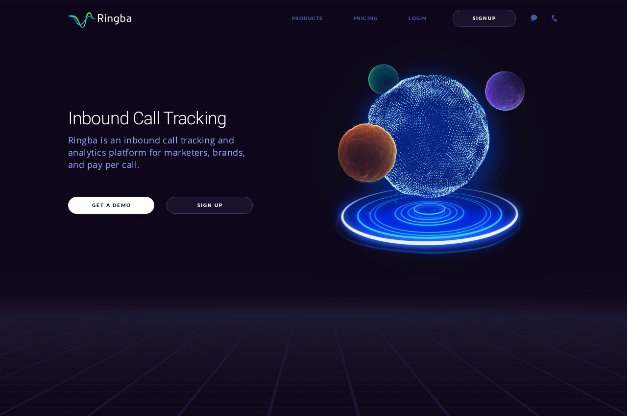 Ringba screenshot