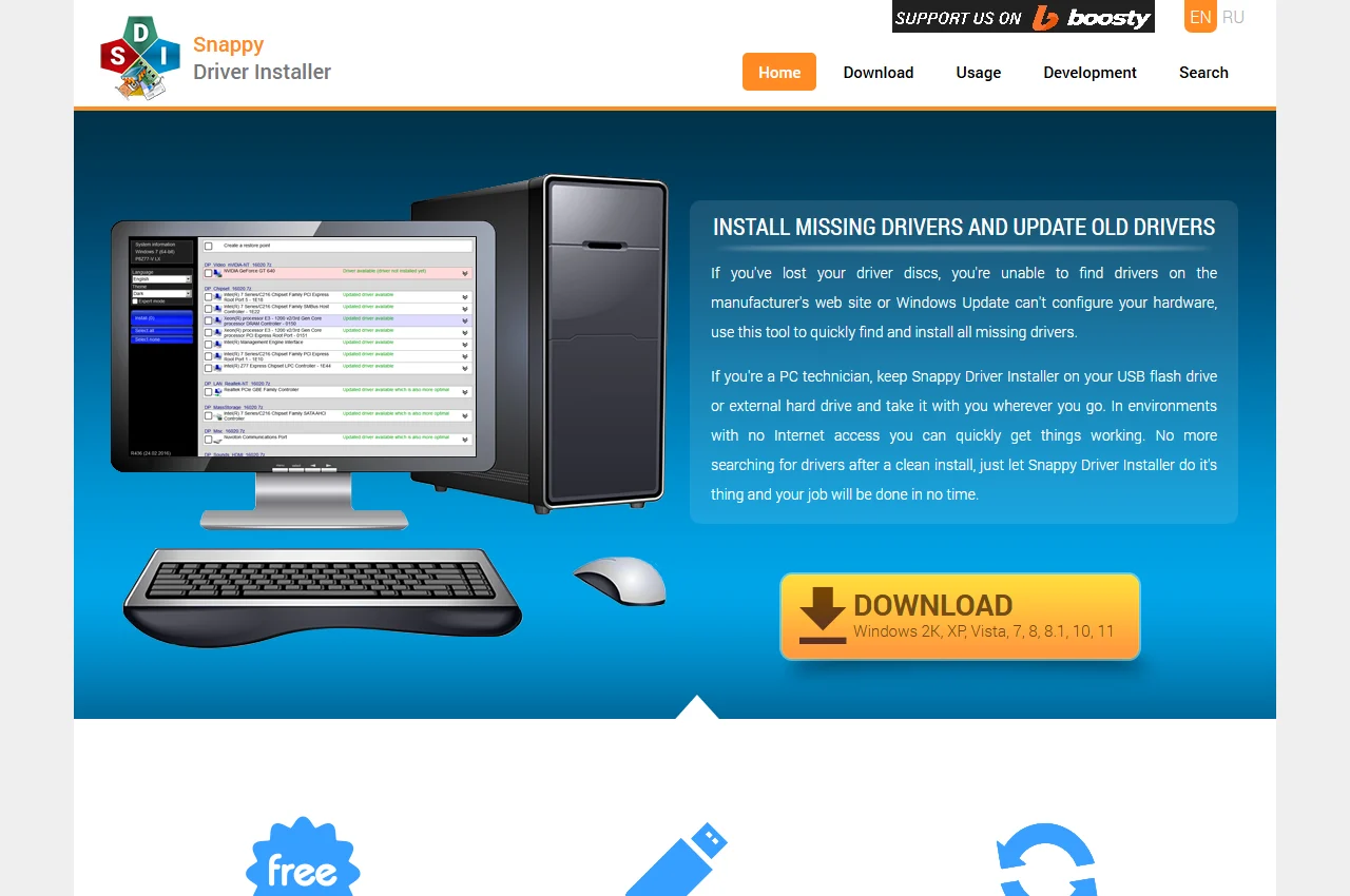 Snappy Driver Installer screenshot