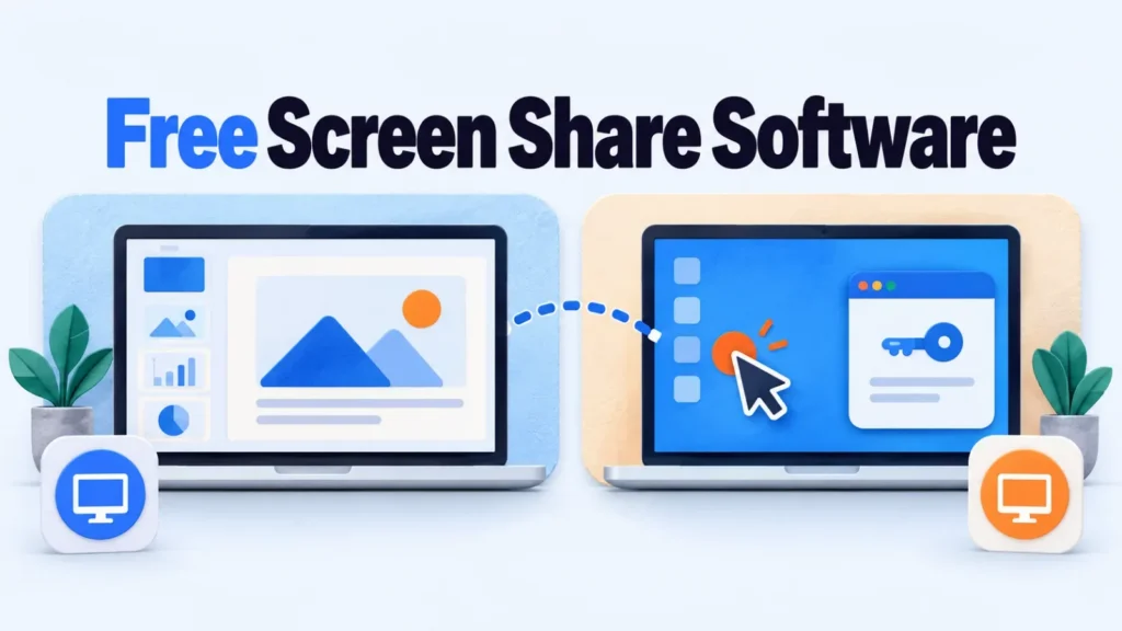 8 Free Screen Share Software Tools, and Their Real Limits